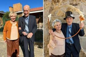 Cụ ông 90 tuổi tổ chức đám cưới hoành tráng với cụ bà 83