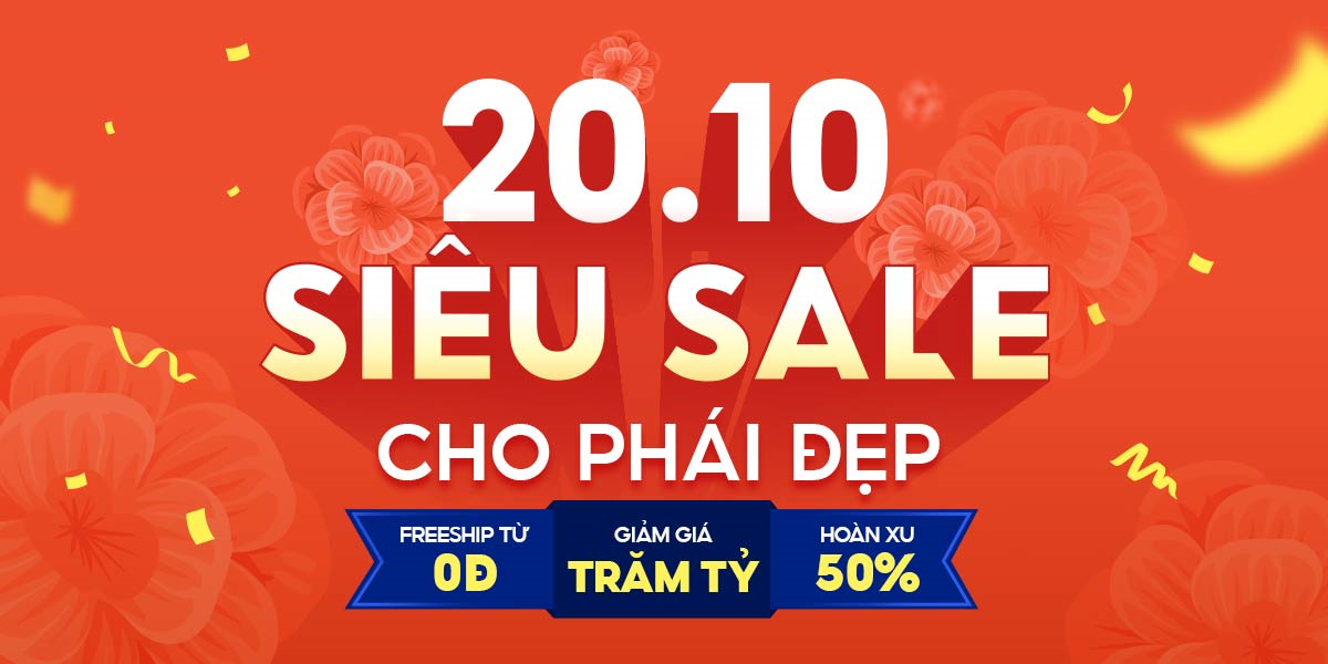 Ưu đãi hơn 50% tại ngày hội 'Flash Sale cho phái đẹp' trên Shopee 