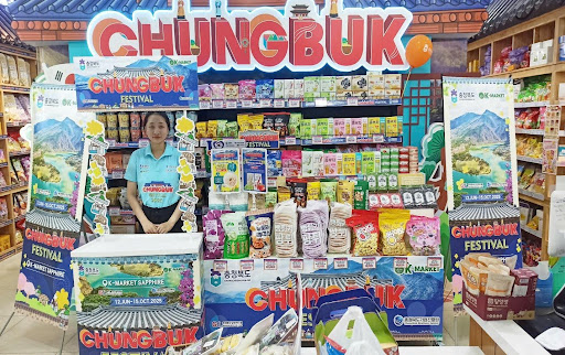 CHUNGBUK FESTIVAL 2025 – CƠ HỘI TRẢI NGHIỆM SẢN PHẨM CHẤT LƯỢNG CAO TỪ HÀN QUỐC NGAY TẠI K-MARKET SAPPHIRE